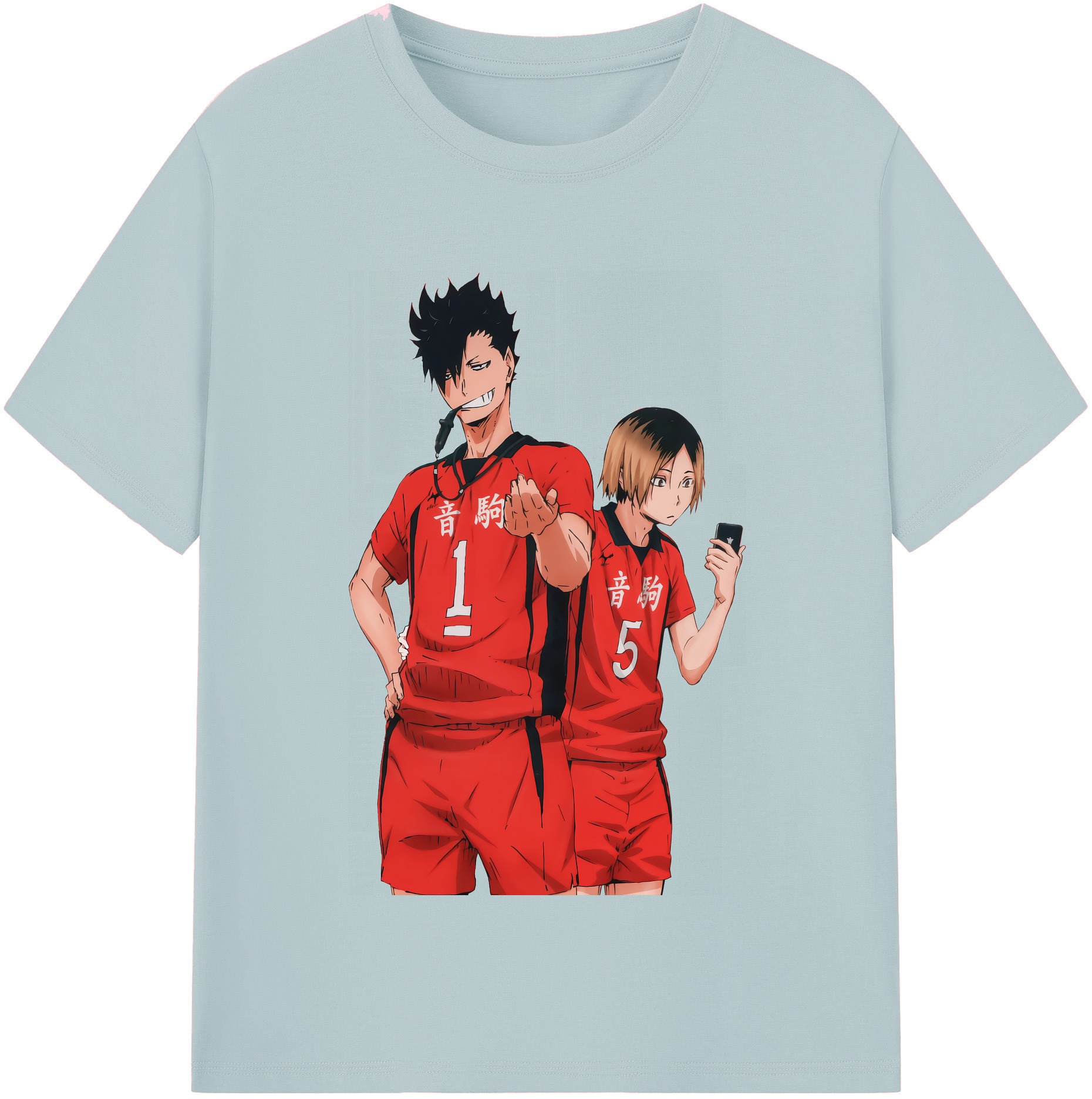 （画像用） ハイキュー!! Haikyu!! 綿100％半袖Tシャツ（フロントプリント）
